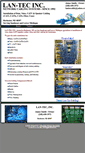 Mobile Screenshot of lan-teccabling.com